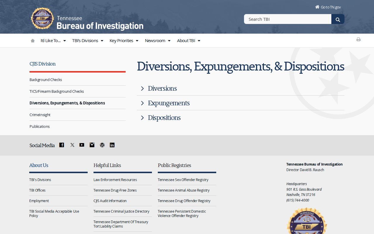 Fayette County court records expungement information